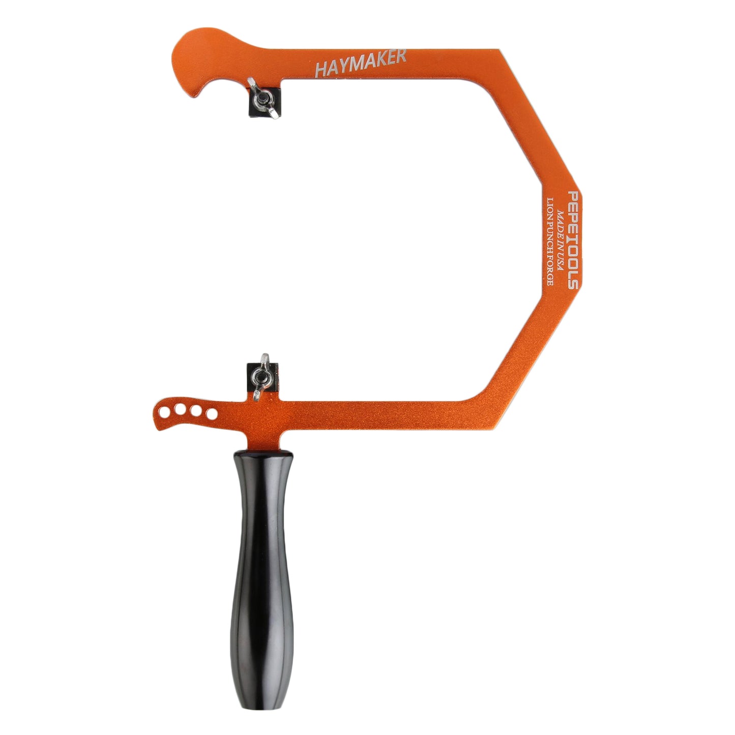 Orange with Black Handle Haymaker, Special Edition Jewelers Saw