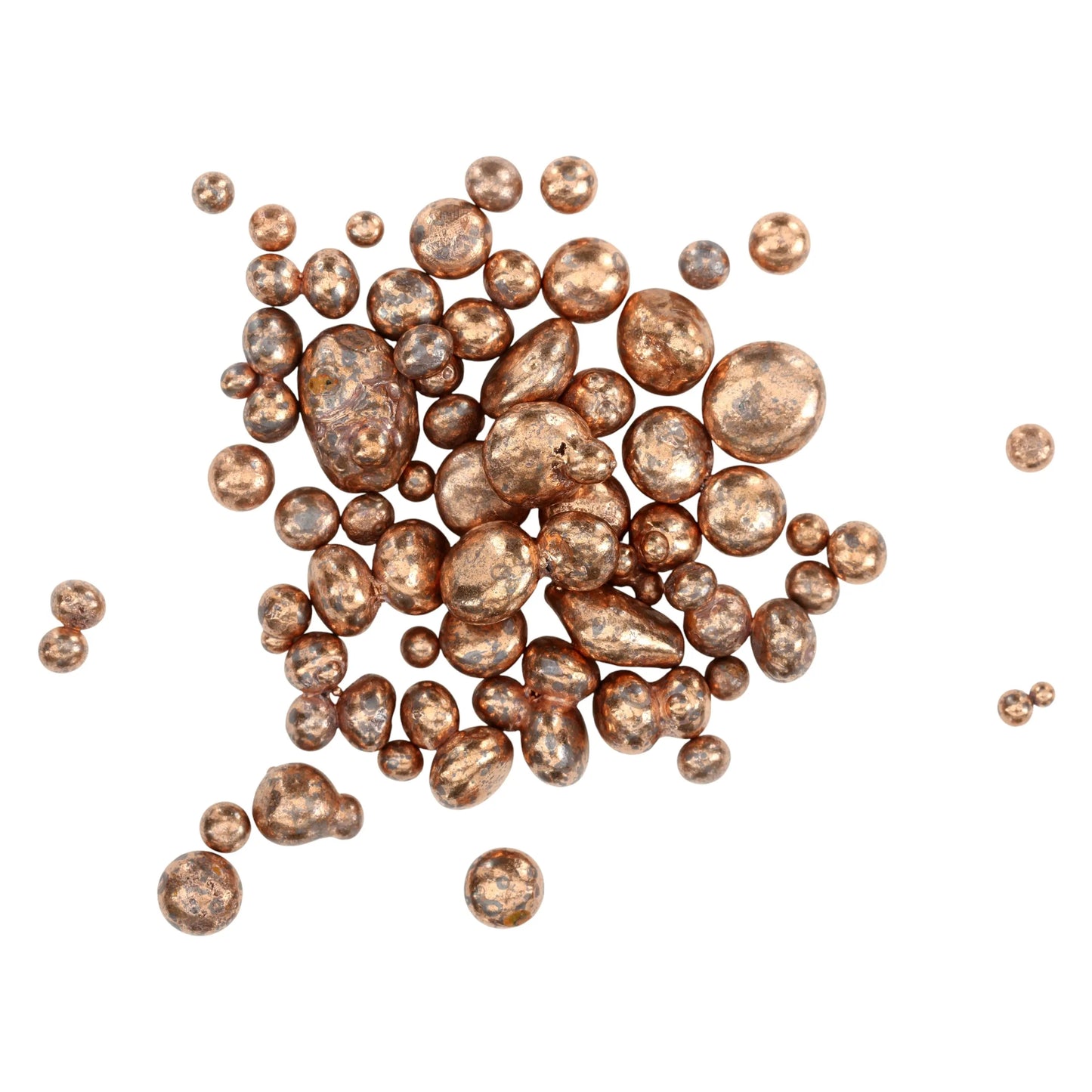 Copper Casting Grain - 99.9% Pure, Jewelers Alloy Grade Pepetools