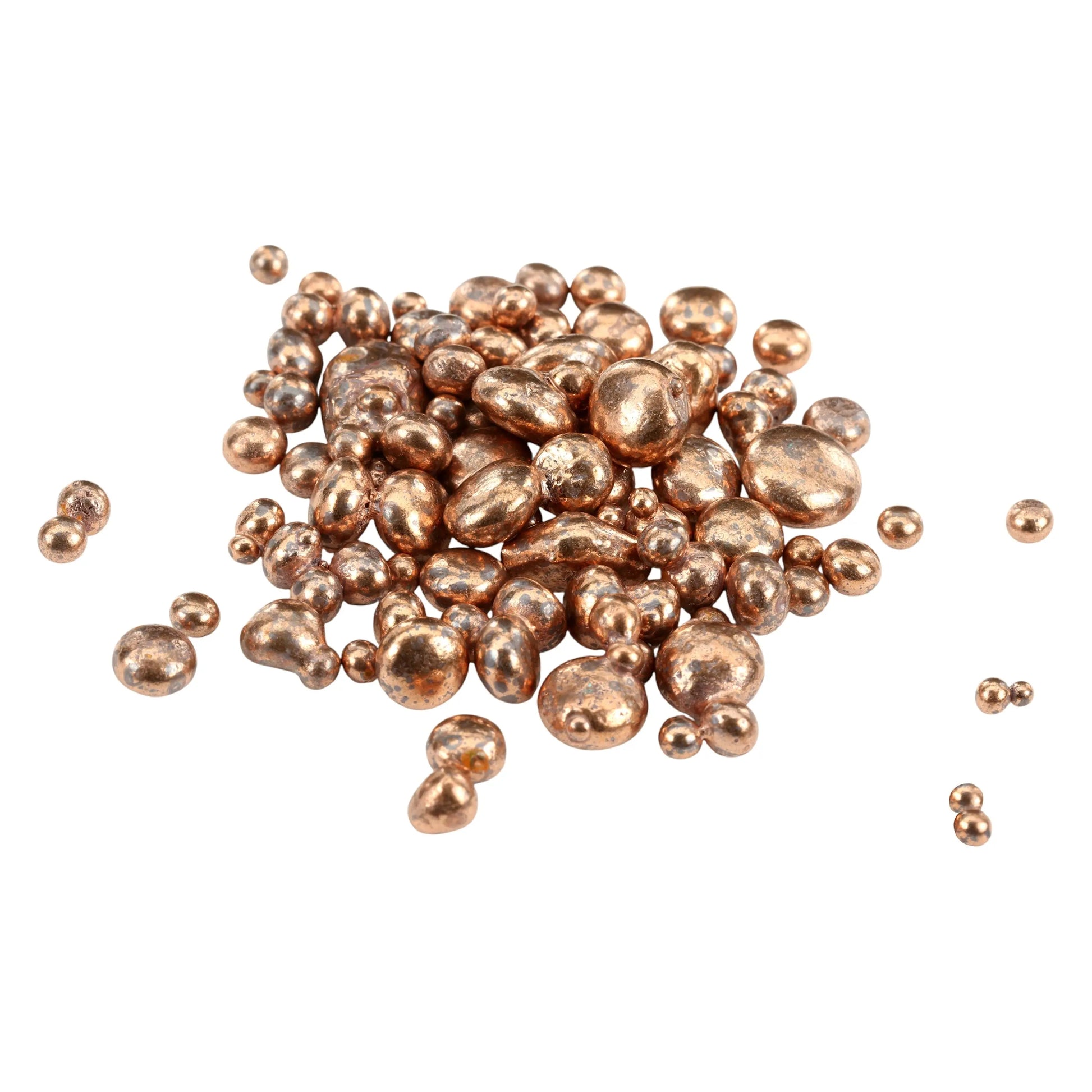 Copper Casting Grain - 99.9% Pure, Jewelers Alloy Grade Pepetools