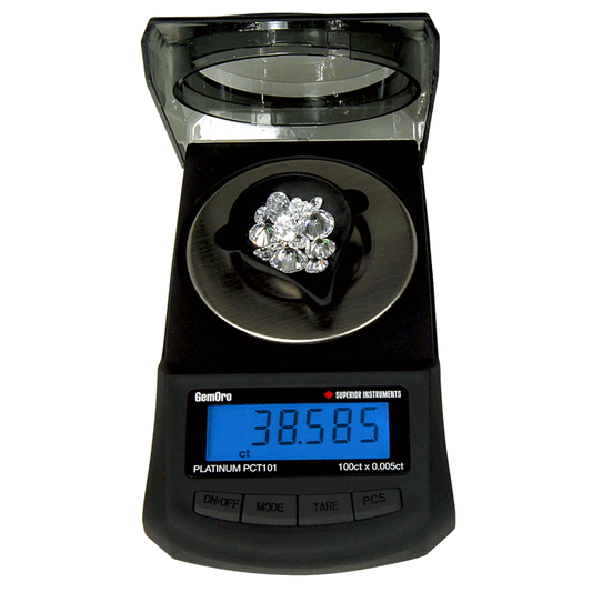 Portable Carat Scale, 100ct x 0.005ct - GEMORO PCT101