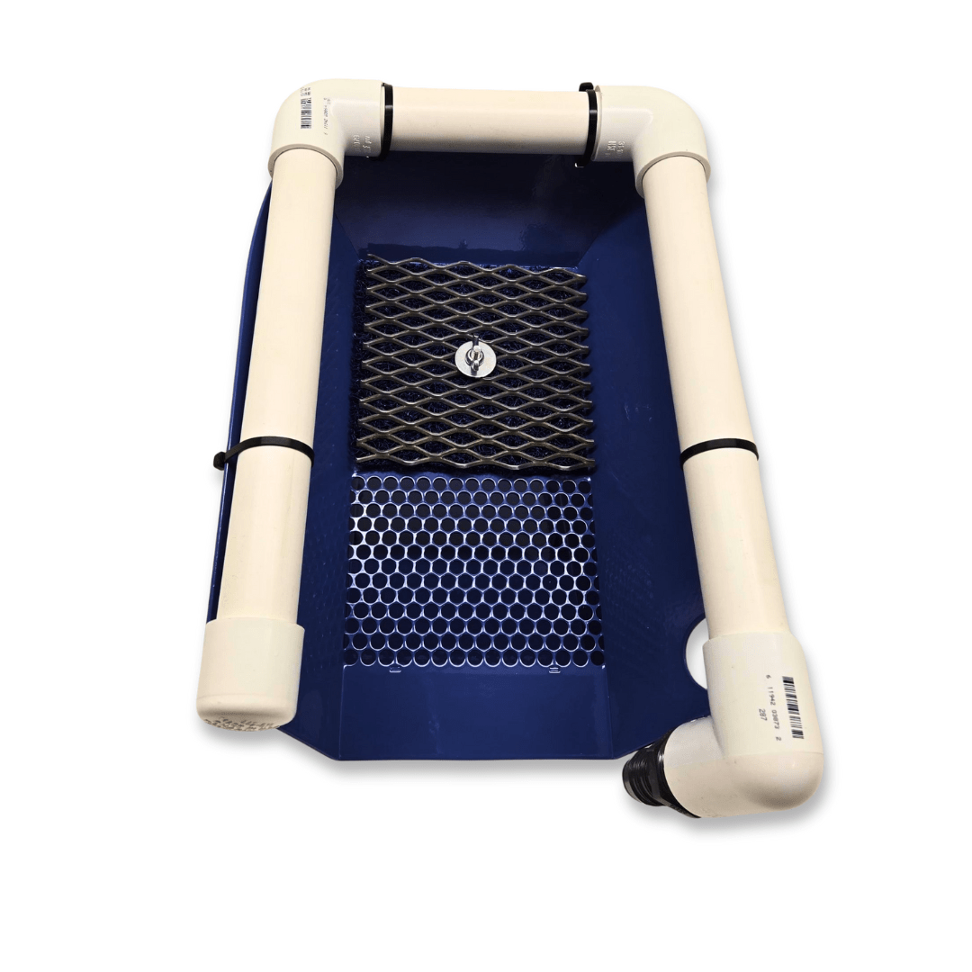 6X24 Highbanker Sluice Box with Dream Mat | Gold Mining Equipment