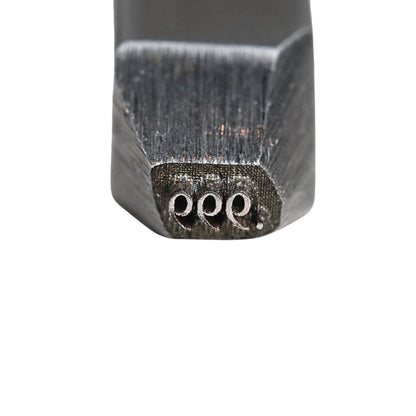 Jewelers Metal Stamp, Hardened Steel, Hallmarking Pepetools