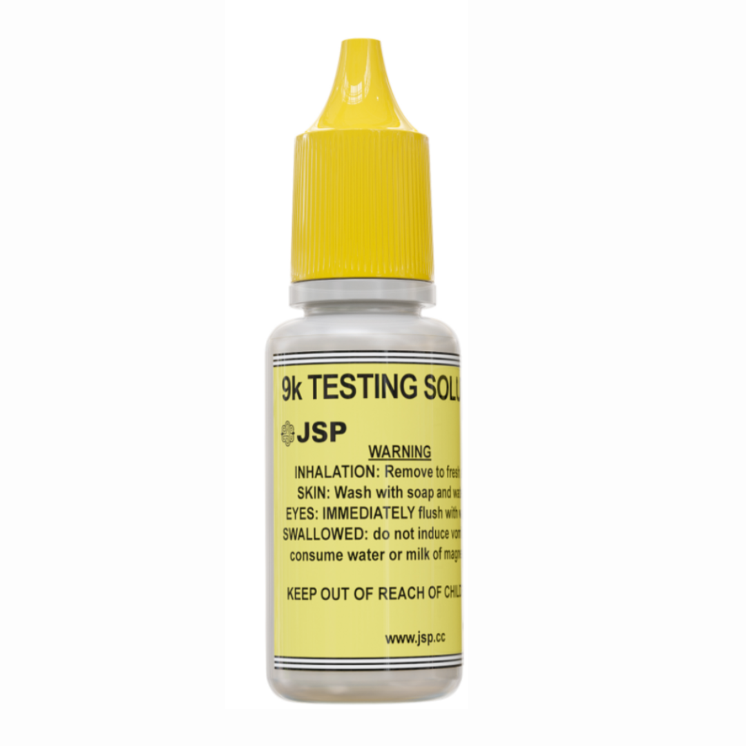 JSP 9K Testing Yellow White Gold Scrap Jewelry Test Acid Solution Tester