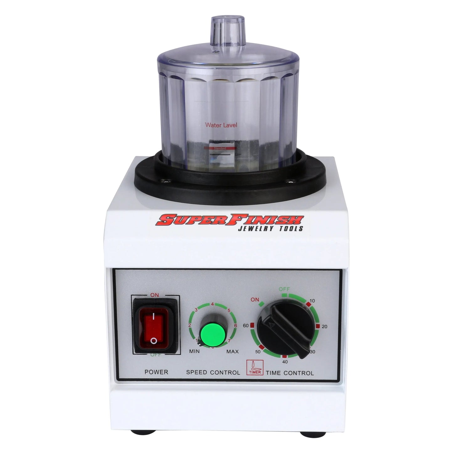 Super Mini Magnetic Jewelry Tumbler, Variable Speed, 4" Bowl, Pin Finisher Pepetools
