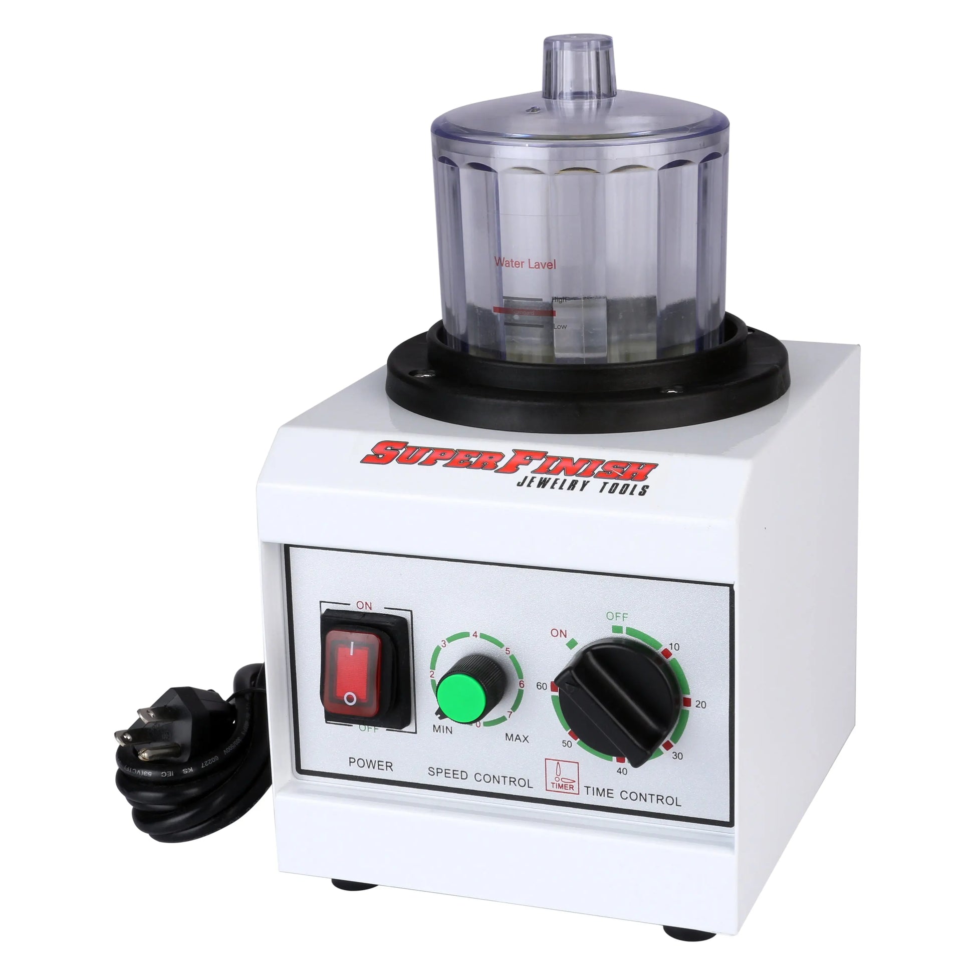 Super Mini Magnetic Jewelry Tumbler, Variable Speed, 4" Bowl, Pin Finisher Pepetools