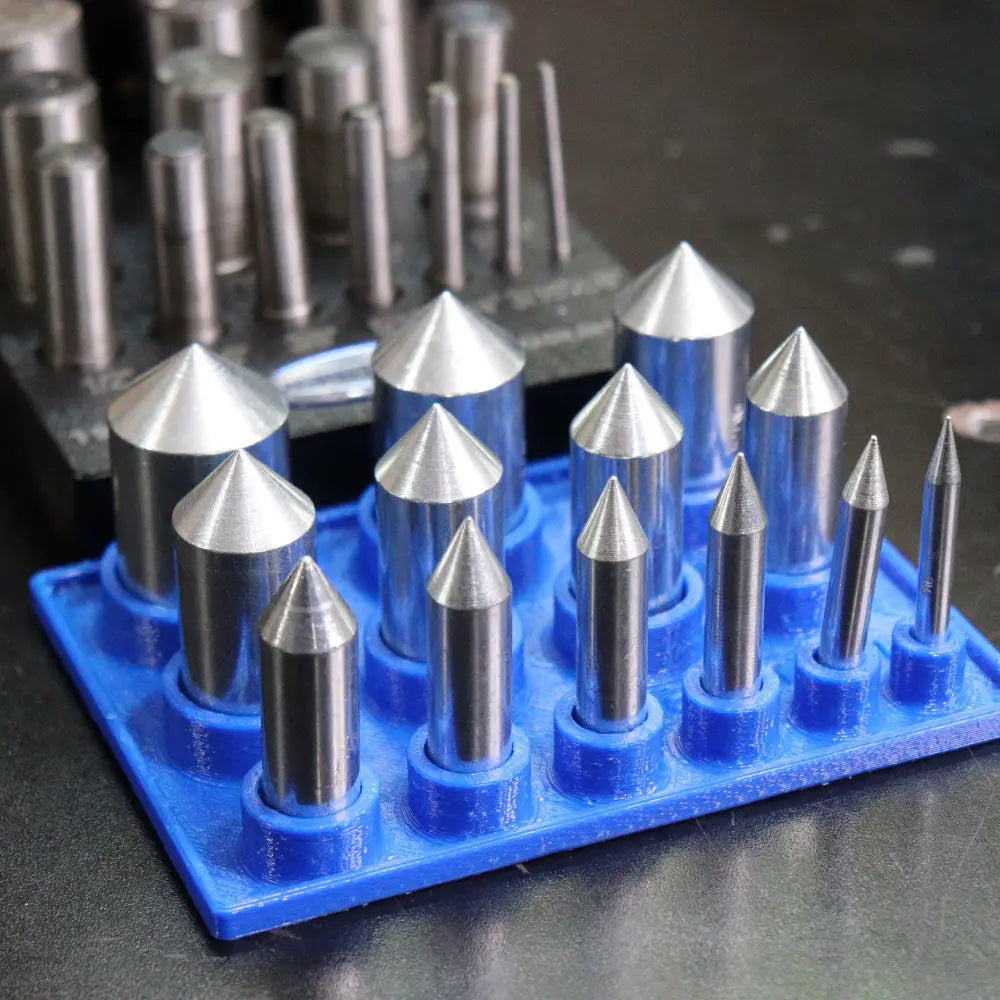 3D Printed Center Positioning Die Holder for Disc Cutter Pepetools
