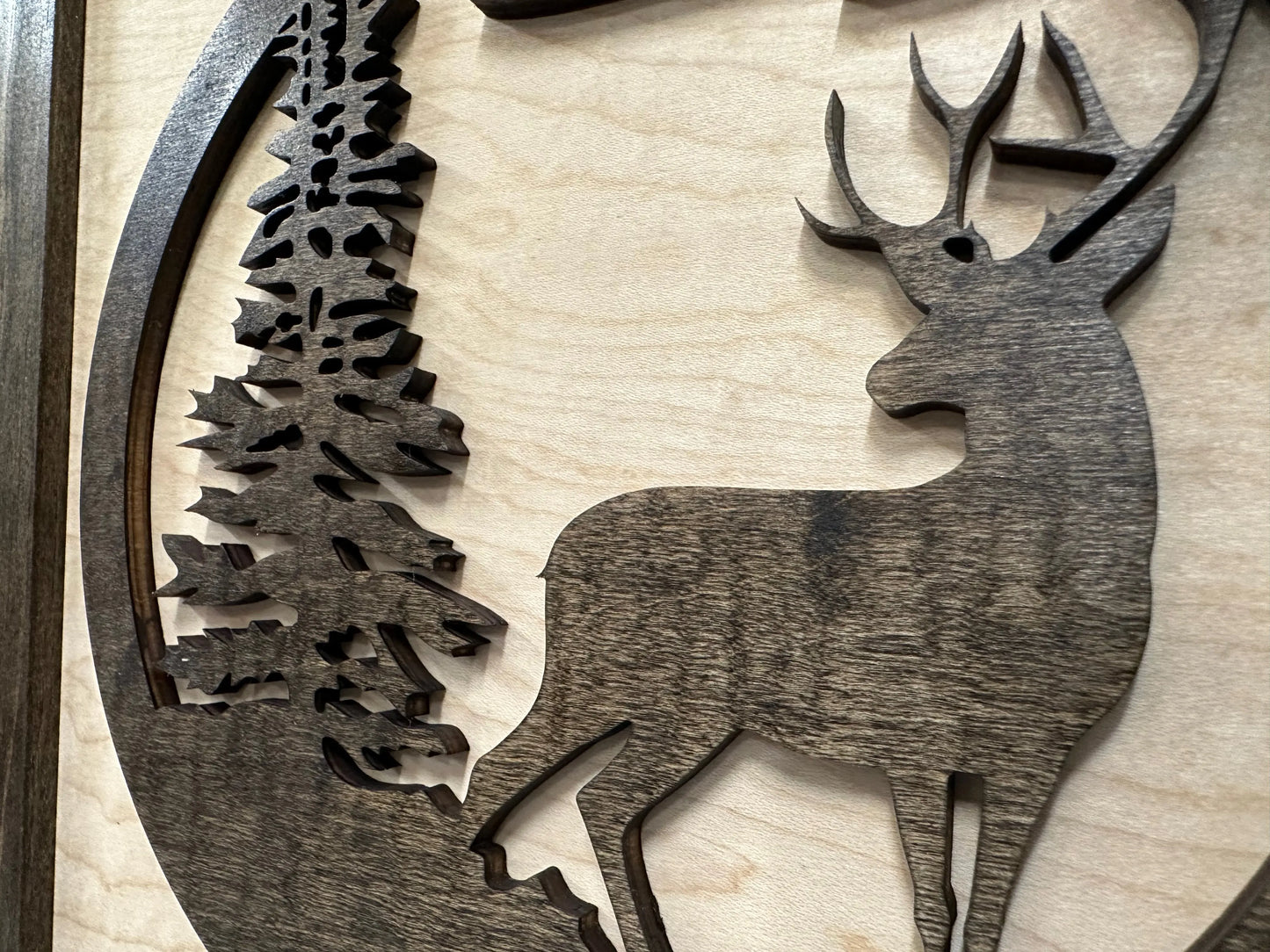 Buck In Nature Gun Safe Shelf - Gun Concealment Furniture - Hidden Gun Safe for Discrete Firearm Storage - GOLD TESTING EQUIPMENT