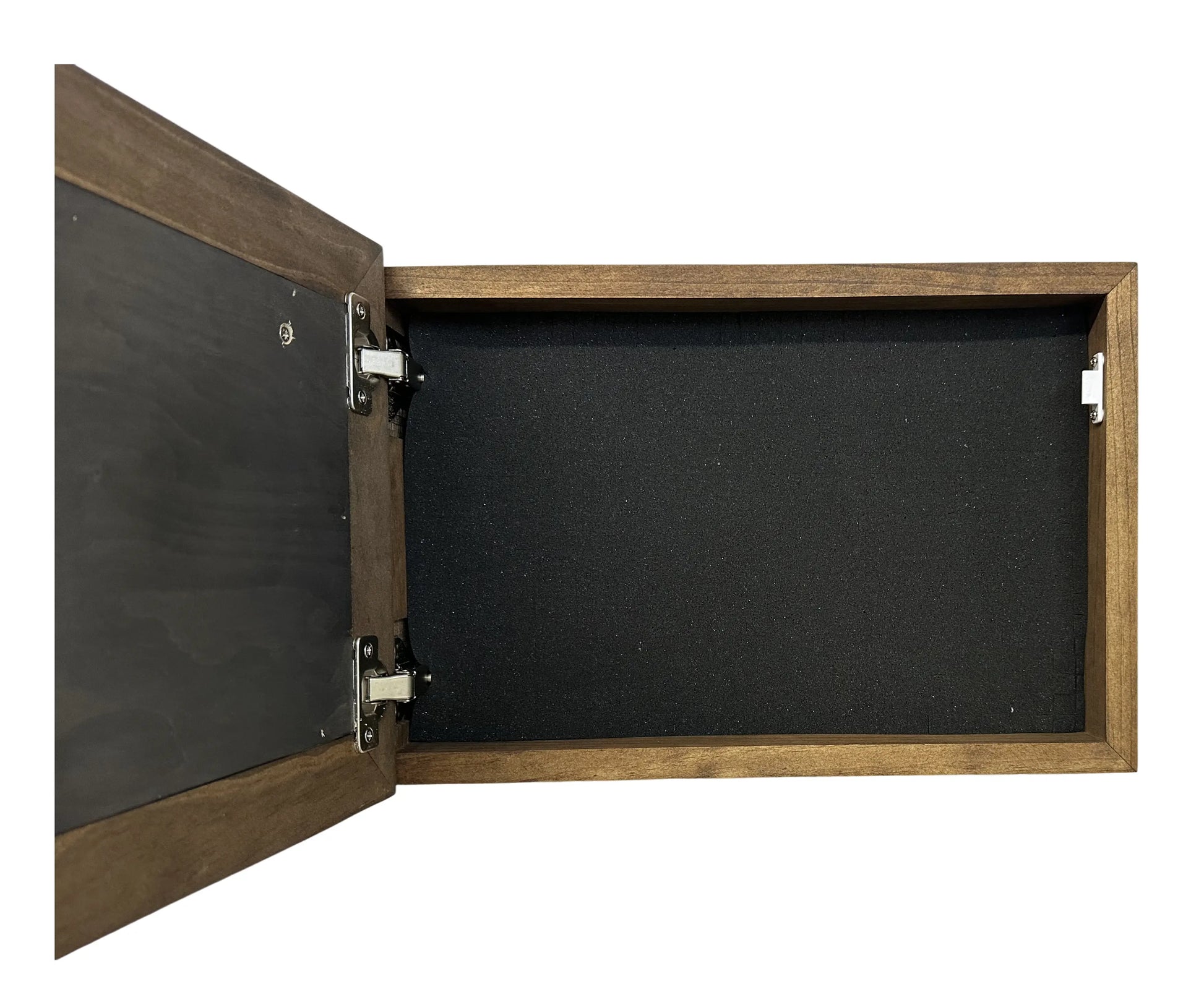 Buck and Doe in The Woods Gun Concealment Furniture - Handcrafted Hidden Gun Storage Wall Decor - Hidden Gun Shelf with Magnetic Lock for Quick Access Bellewood Designs