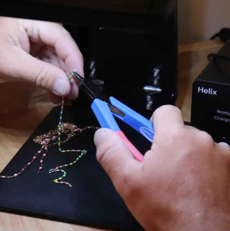 Needle Nose Pliers with Grounding Wire for Permanent Jewelry Pepetools