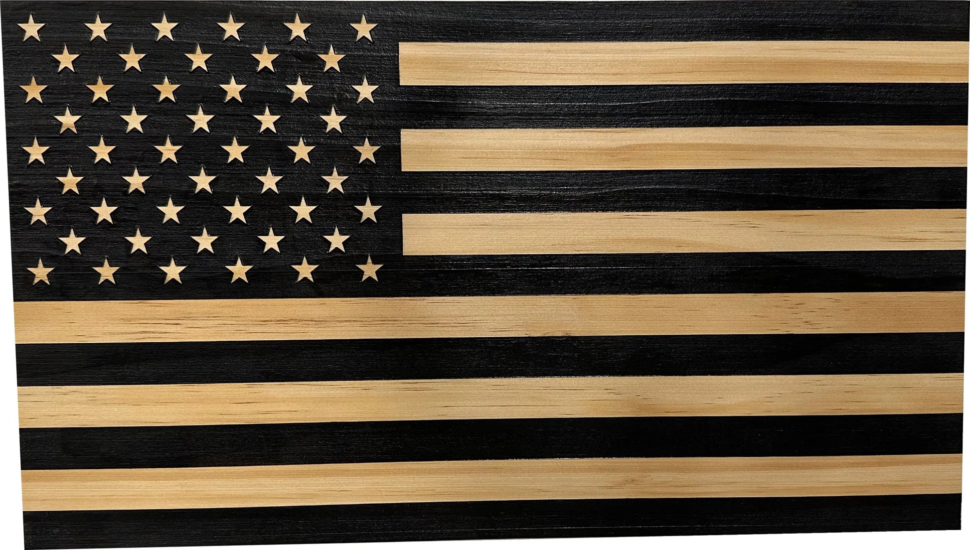 American Flag Decorative & Secure Wall-Mounted Gun Cabinet (Carbon Gray) - GOLD TESTING EQUIPMENT