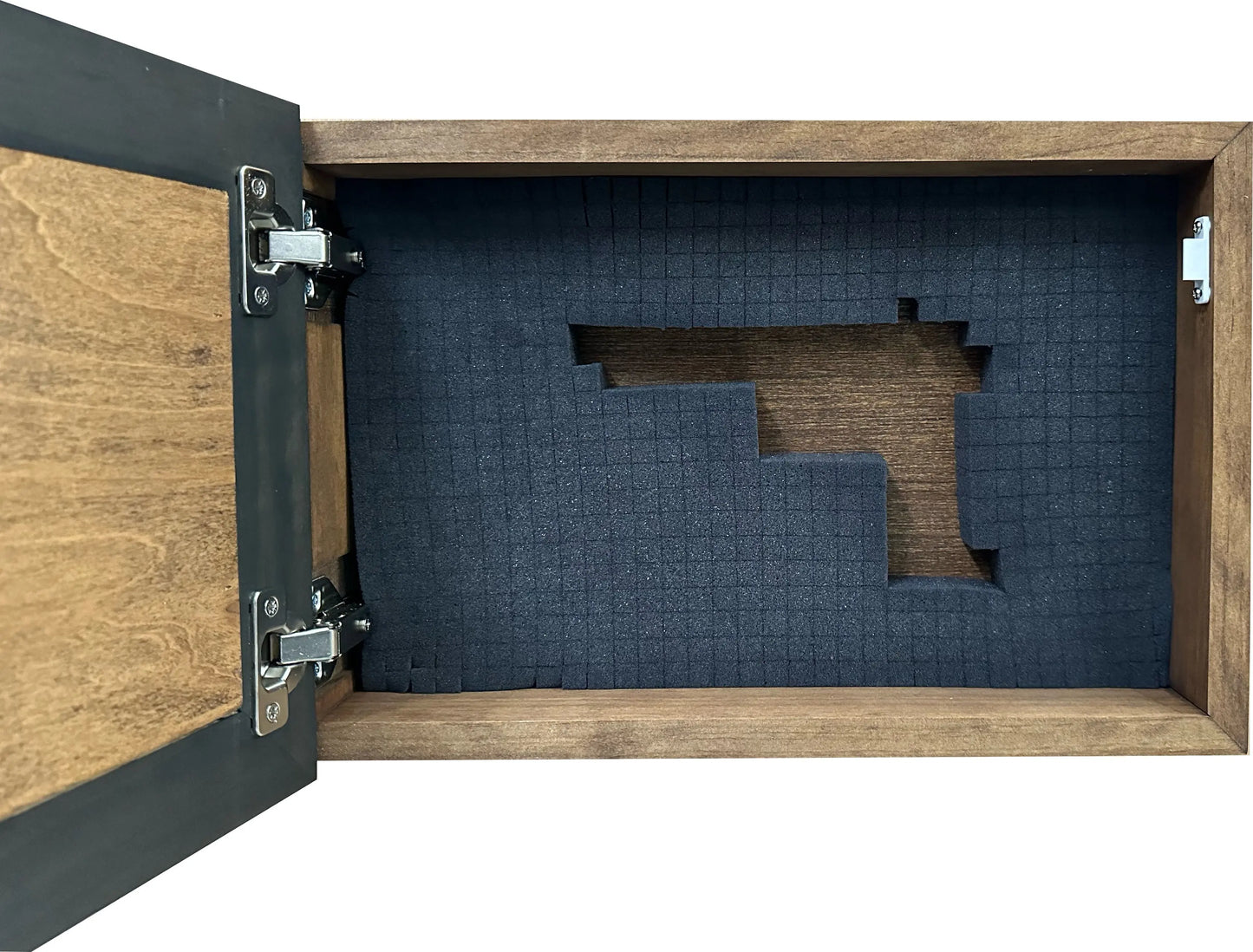 Chicken Farm Hidden Gun Safe - Handcrafted Gun Concealment Decor - Hidden Gun Shelf with Magnetic Lock for Quick Access - Hidden Wall Safe for Secure Storage - Made in USA Bellewood Designs