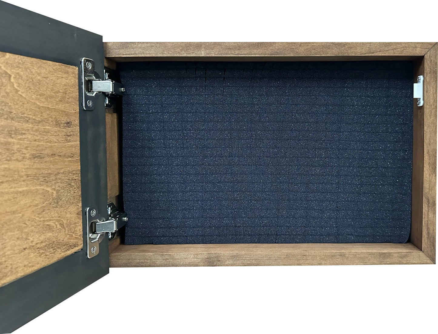 Chicken Farm Hidden Gun Safe - Handcrafted Gun Concealment Decor - Hidden Gun Shelf with Magnetic Lock for Quick Access - Hidden Wall Safe for Secure Storage - Made in USA Bellewood Designs