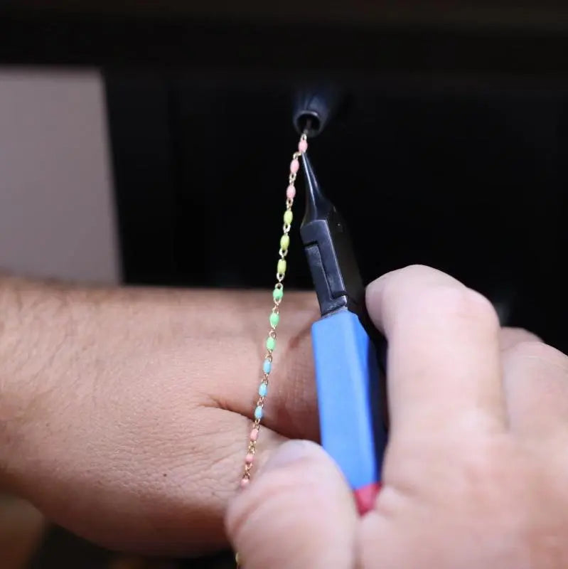 Needle Nose Pliers with Grounding Wire for Permanent Jewelry Pepetools