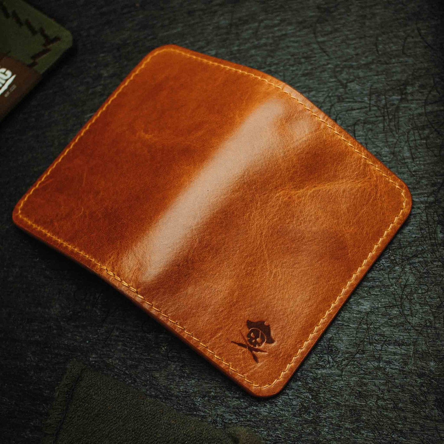 Pirate Goods Buccaneer Bifold Wallet – Slim Minimalist Leather EDC Card Holder