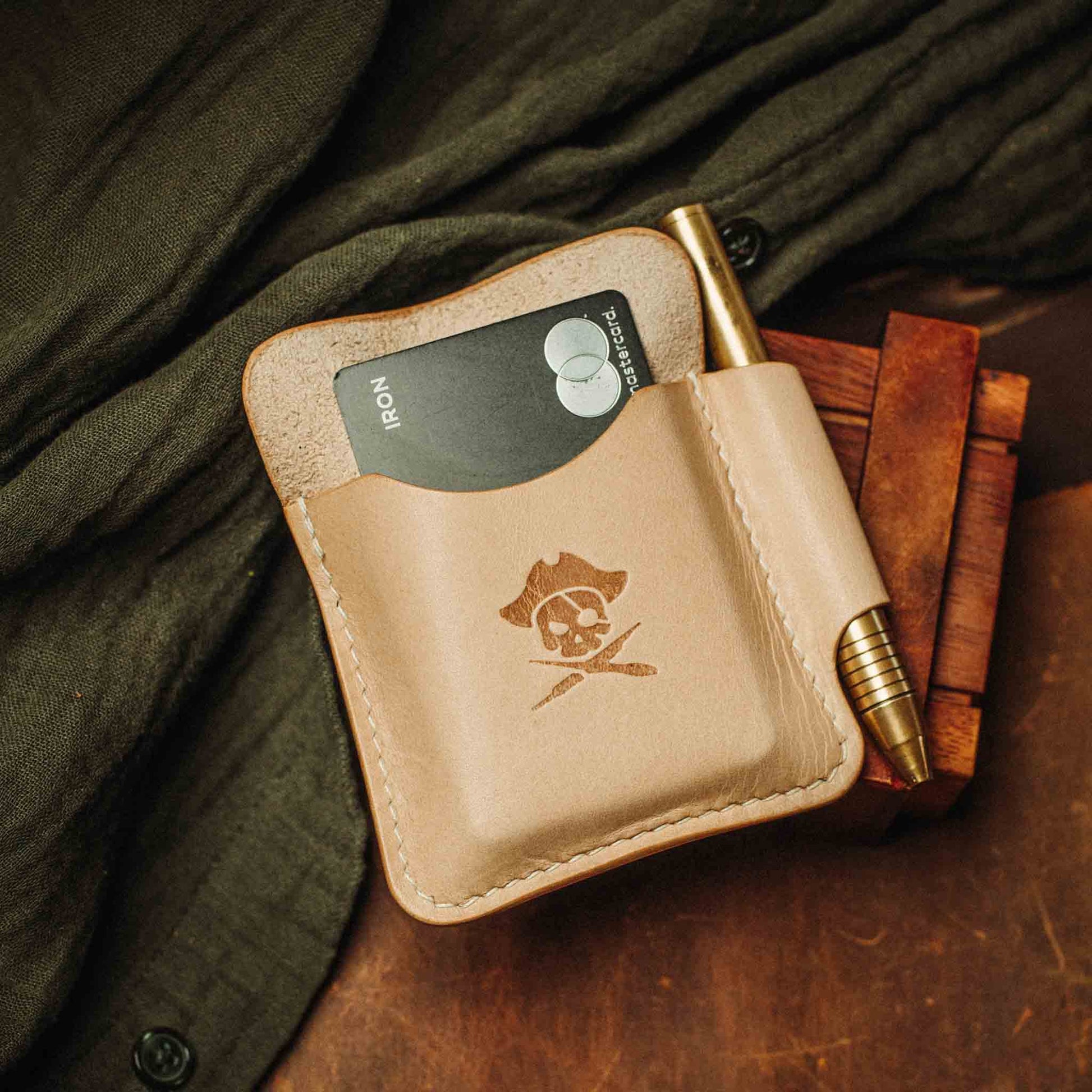 Pirate Goods First Mate Pocket Organizer – Leather EDC Pocket Carrier Pirate Goods