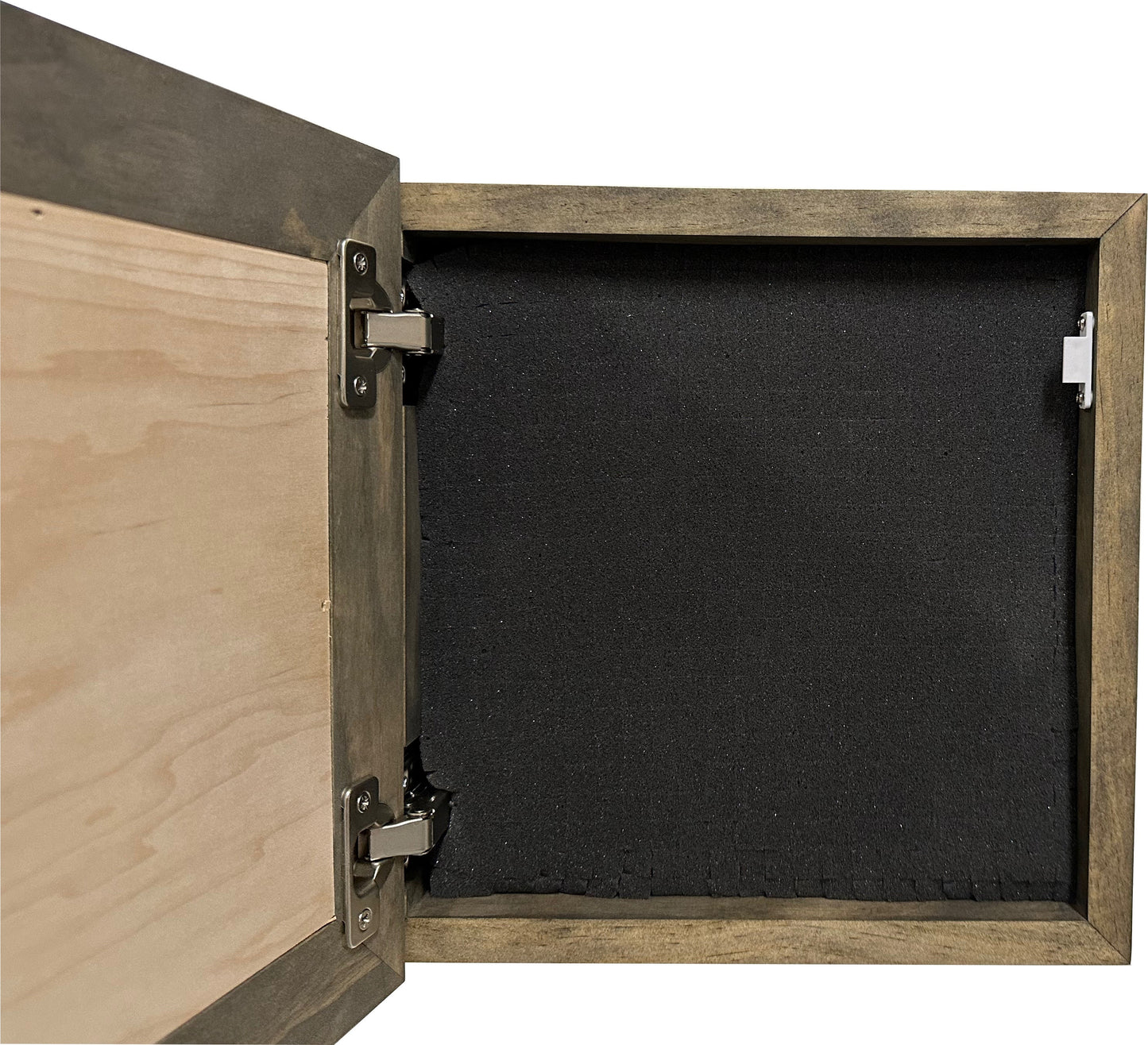 Hidden Gun Storage Safe Concealed Shelf with Hummingbird Wall Decor