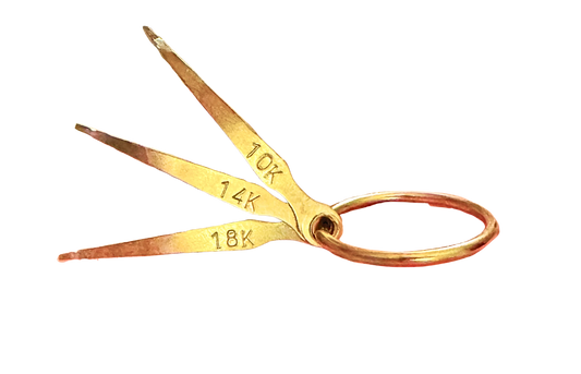 GTE Gold Test Needles – 10K, 14K, 18K Genuine Gold Alloy Testing Tools