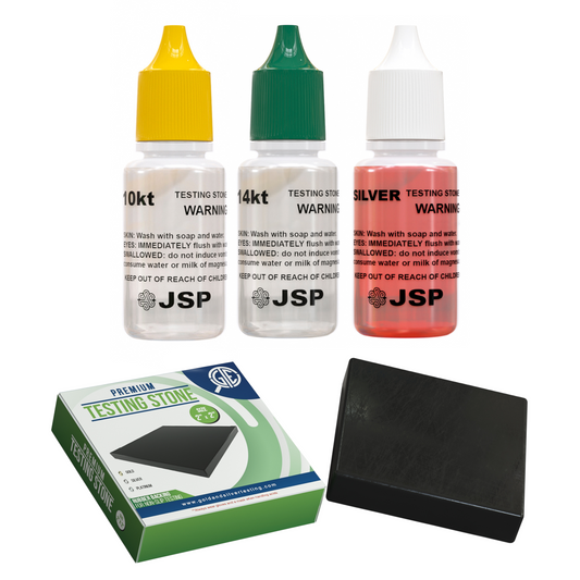 JSP 10K 14K Gold and Silver Test Acid Jewelry Precious Metals Tester Kit