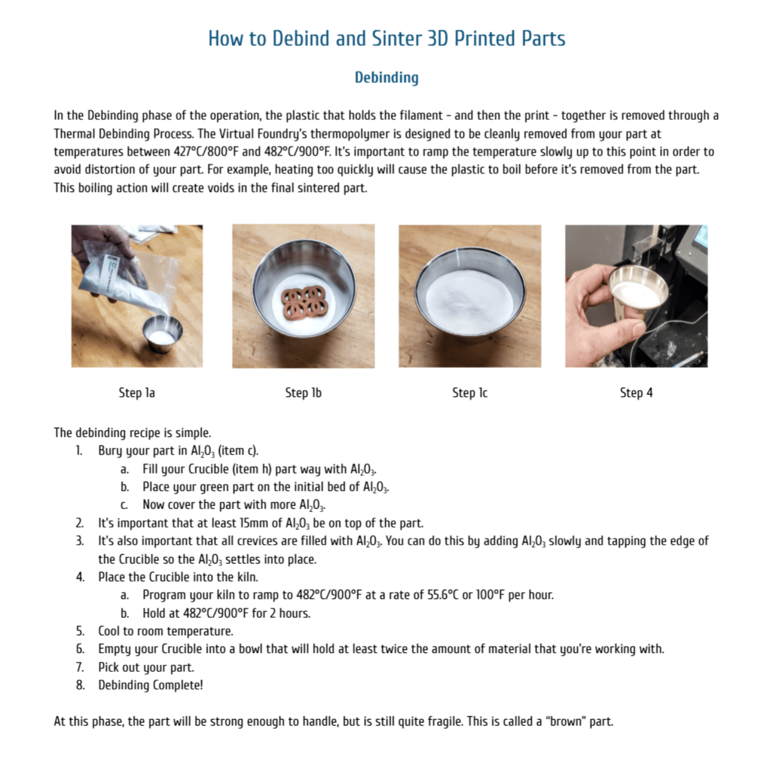 Filamet™ - 3D Metal Printing Evaluation Kit The Virtual Foundry
