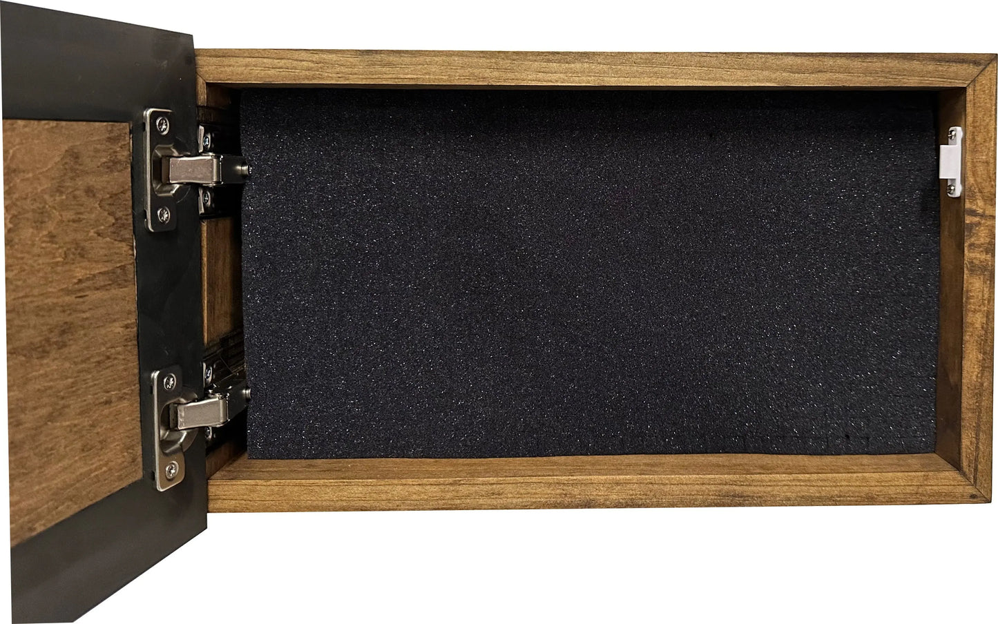 Faith Over Fear Decorative Wall-Mounted Secure Gun Cabinet Bellewood Designs