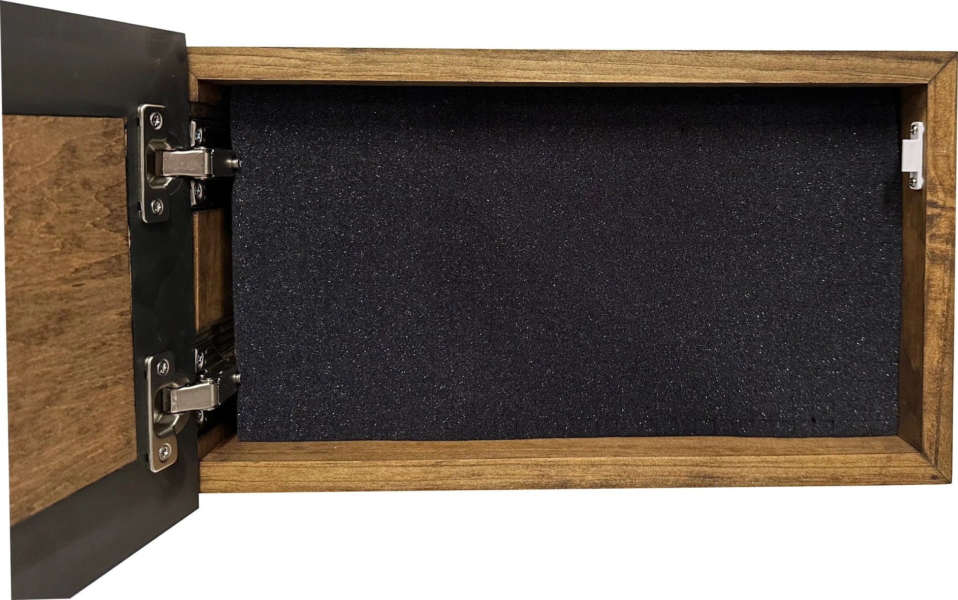 Faith Over Fear Decorative Wall-Mounted Secure Gun Cabinet Bellewood Designs