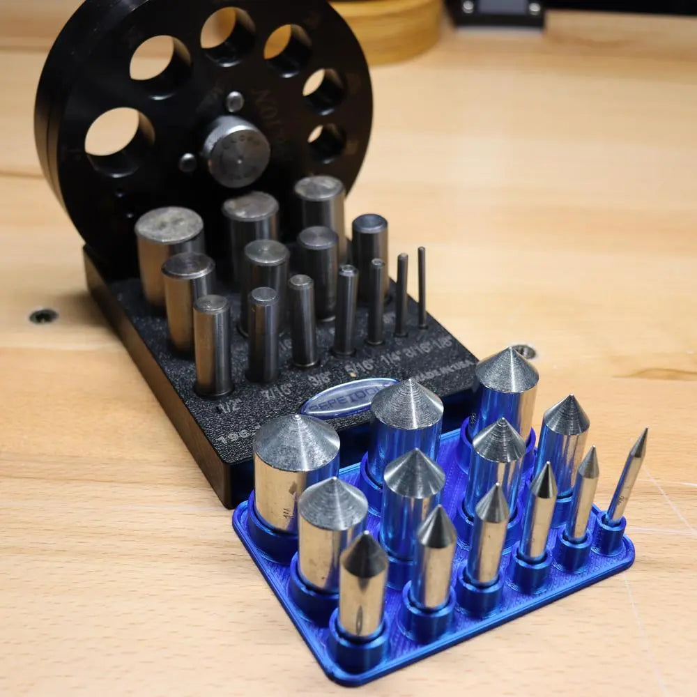 3D Printed Center Positioning Die Holder for Disc Cutter Pepetools