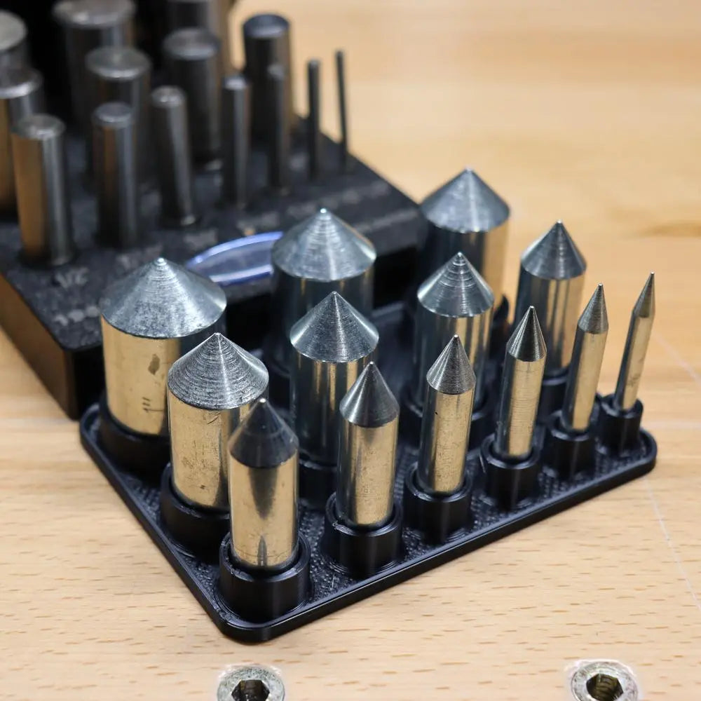 3D Printed Center Positioning Die Holder for Disc Cutter Pepetools