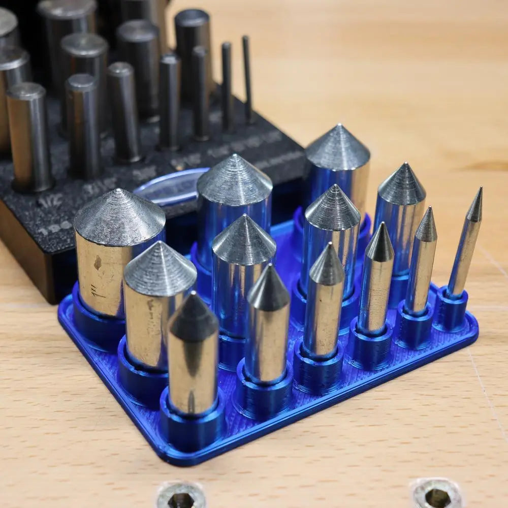 3D Printed Center Positioning Die Holder for Disc Cutter Pepetools
