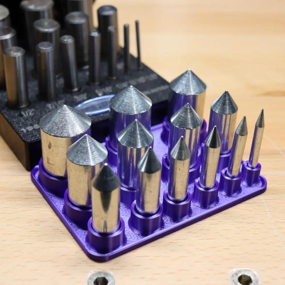 3D Printed Center Positioning Die Holder for Disc Cutter Pepetools