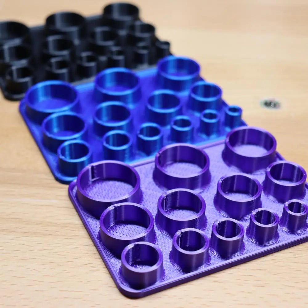 3D Printed Center Positioning Die Holder for Disc Cutter Pepetools