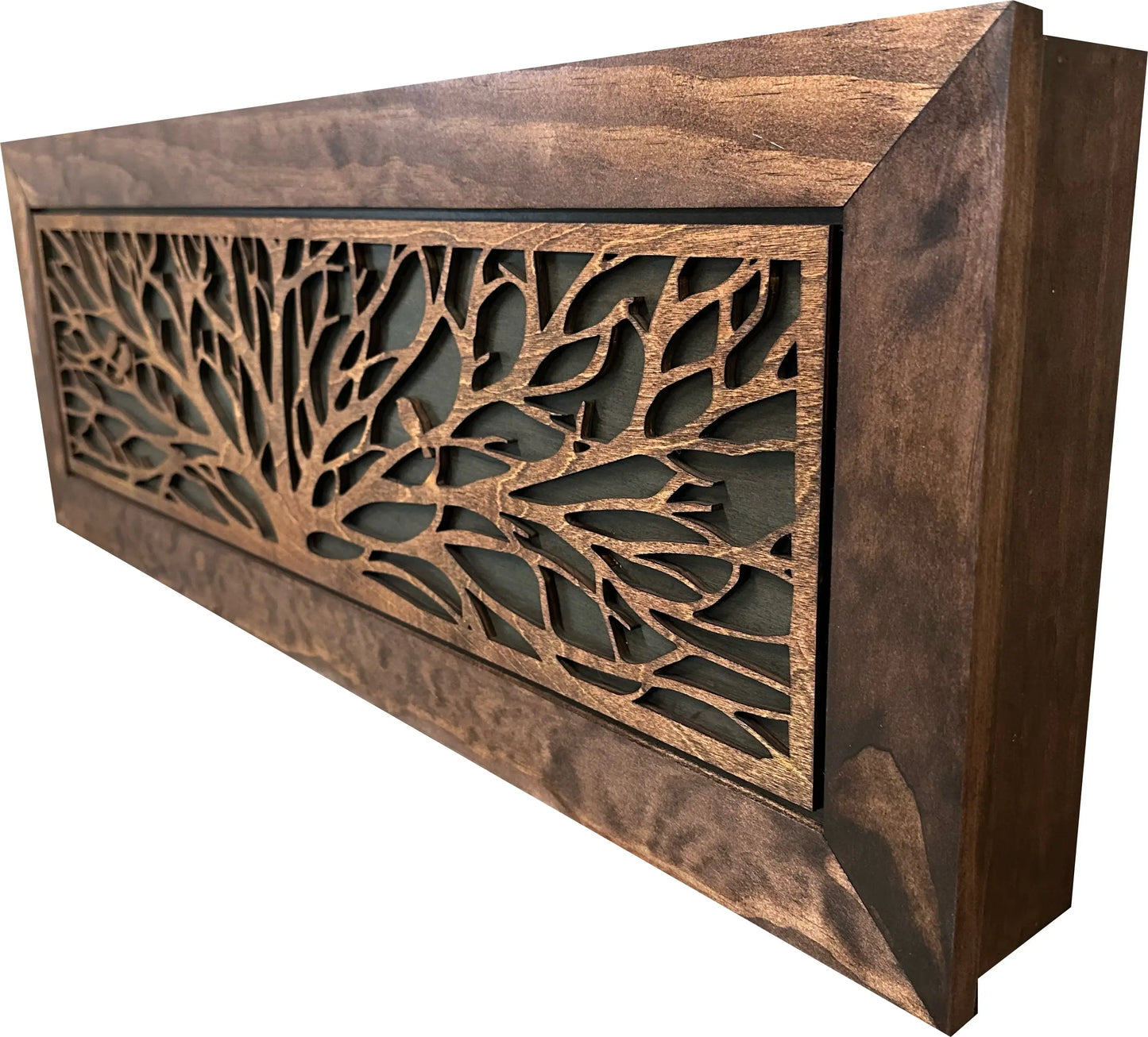 Large Birds in a Tree Gun Concealment Furniture, Concealed Shelf, Hidden Storage for Rifles, Shotguns, & Handguns Bellewood Designs