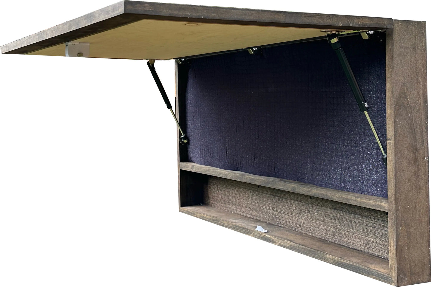 Deer Scene Gun Concealment Decor - Handcrafted Wooden Gun Cabinets - Gun Shelf Hidden Storage for Rifles, Shotguns, & Handguns - Quick Access Hidden Wall Safe (Extra Large) Bellewood Designs