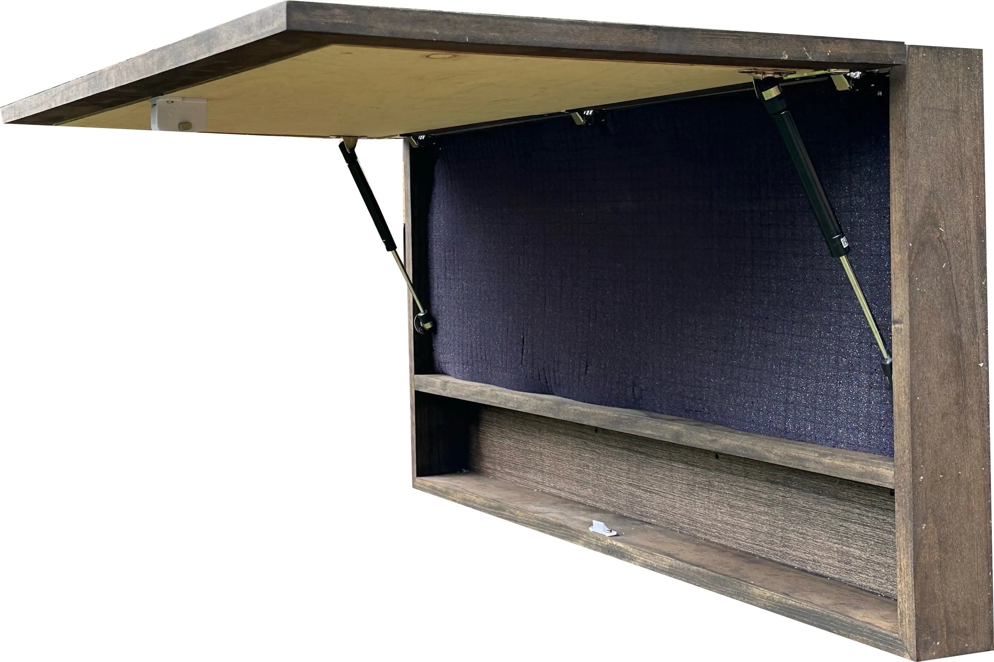 Deer Scene Gun Concealment Decor - Handcrafted Wooden Gun Cabinets - Gun Shelf Hidden Storage for Rifles, Shotguns, & Handguns - Quick Access Hidden Wall Safe (Extra Large) Bellewood Designs