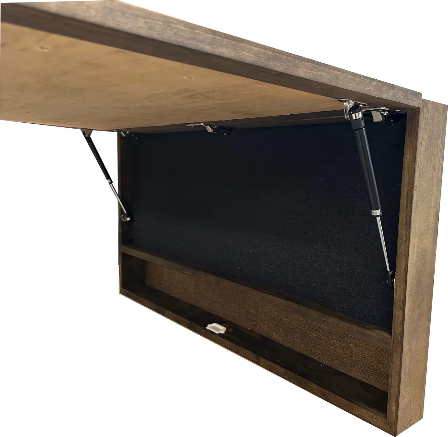 Large Hidden Gun Storage Cabinet Wall Decor - Deer and Moose In The Woods Scene Bellewood Designs