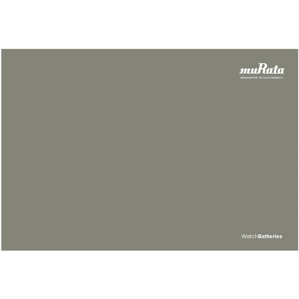 Murata Deluxe Watch Battery Starter Kit - Master Kit