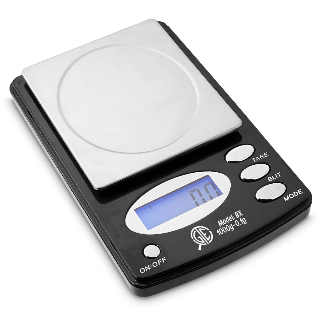 GTE 1000BX Professional Digital Jewelry Scale – 6 Modes: g, oz, gn, ct, ozt, dwt - 1000g × 01g Accuracy (Copy)