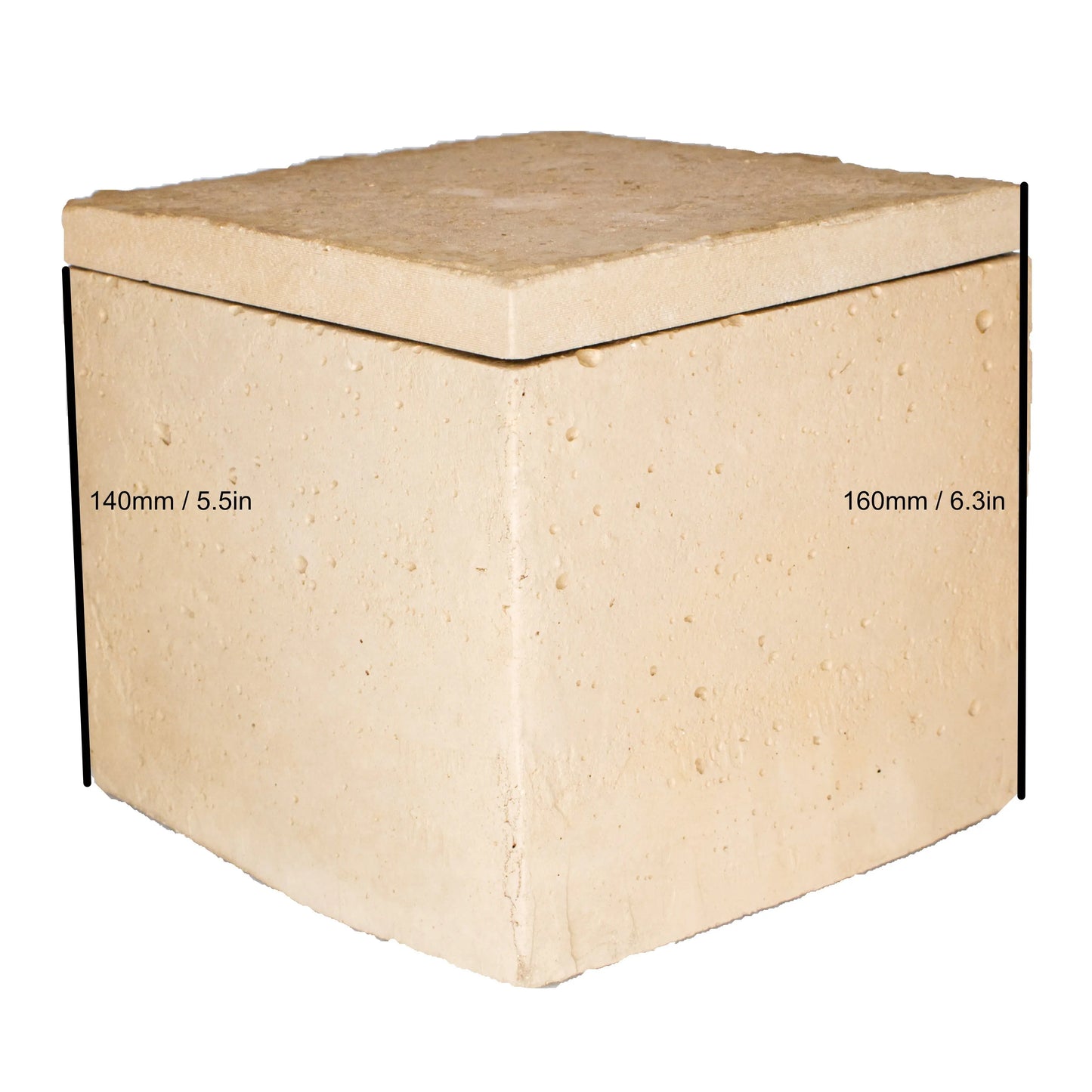 Sintering Crucible - Standard Square The Virtual Foundry
