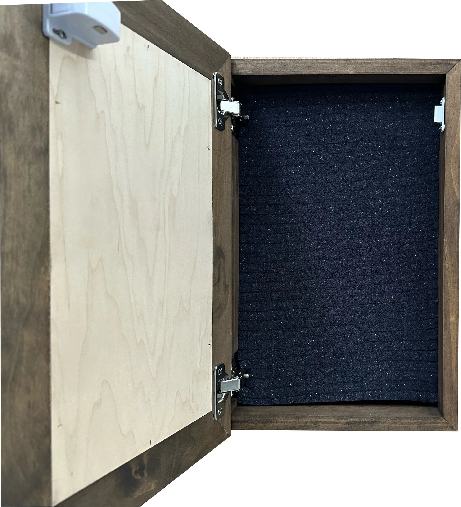 American Flag Hidden Gun Storage Cabinet - Stand For The Flag, Kneel For The Cross Concealed Gun Storage Bellewood Designs