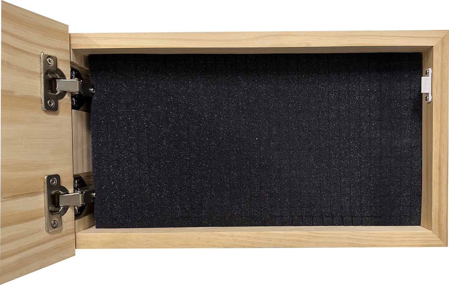 Dont Tread on Me Concealment Shelf - Quick Access Patriotic Hidden Gun Storage with Magnetic Lock - Safe & Secure Gun Concealment Furniture (Stripes)