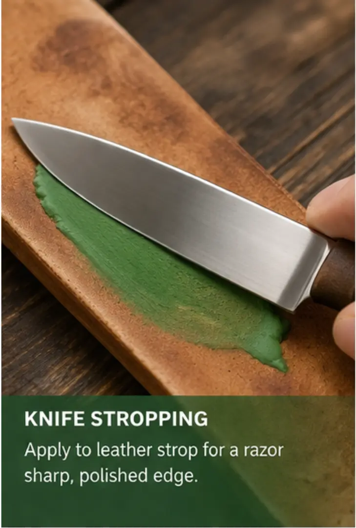 Chromium Oxide Green Powder 8 oz – Polishing Compound & Ceramic Pigment GOLD TESTING EQUIPMENT