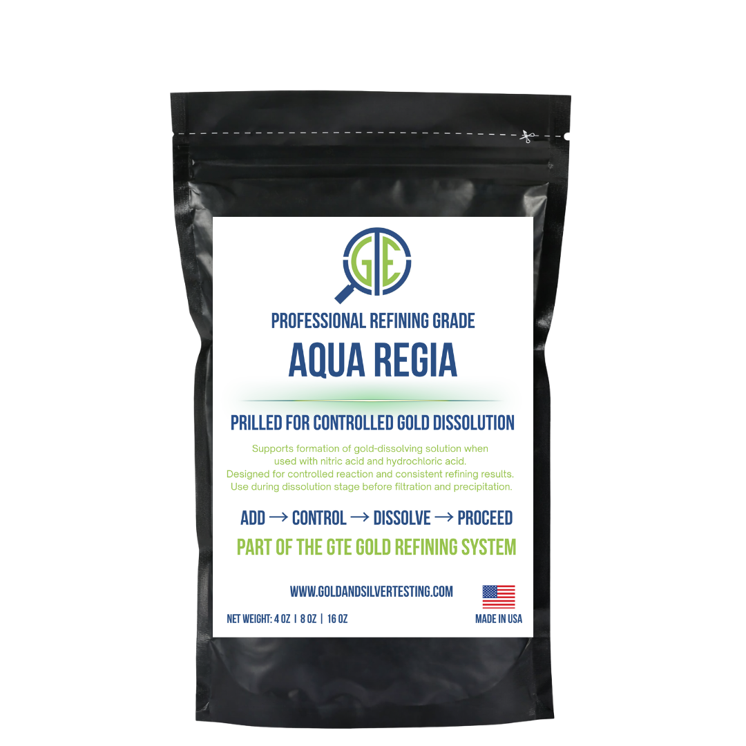 JSP & GTE Urea 8 oz – Aqua Regia Neutralizer for Gold Refining (99% Pure Prilled Urea)