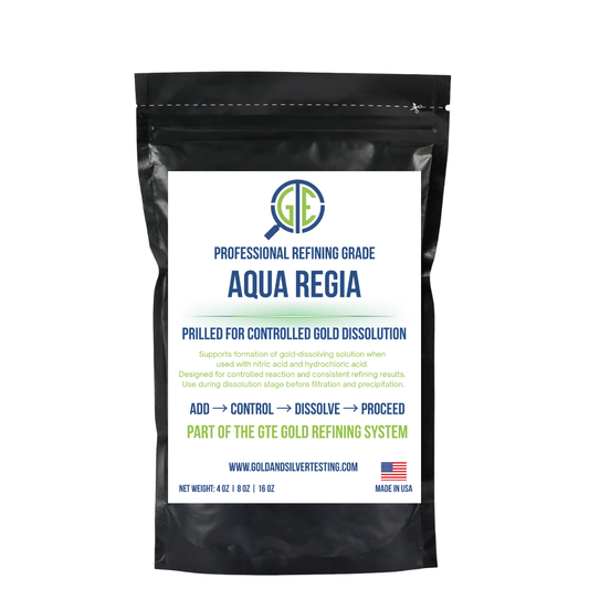 JSP & GTE Urea 8 oz – Aqua Regia Neutralizer for Gold Refining (99% Pure Prilled Urea)