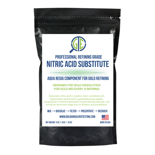 Gold Recovery & Refining Kit – Complete Aqua Regia Chemical System for Scrap Gold GTE