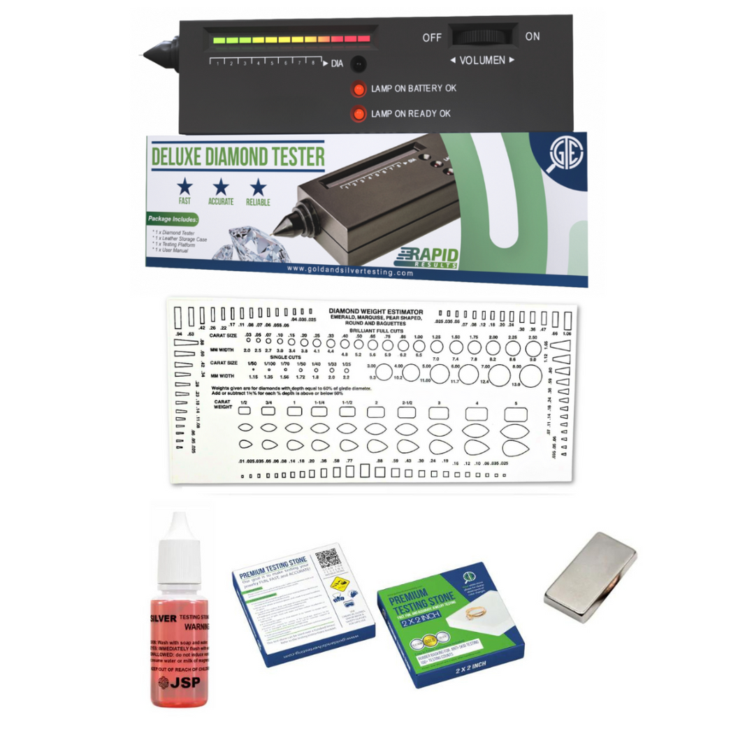 Silver Testing Kit: Accurate Silver & Sterling Testing – GOLD TESTING ...