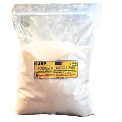 JSP Sodium Metabisulfite 5lb Bag Gold Precipitant Powder for Refining Recovery Aqua Regia JSP