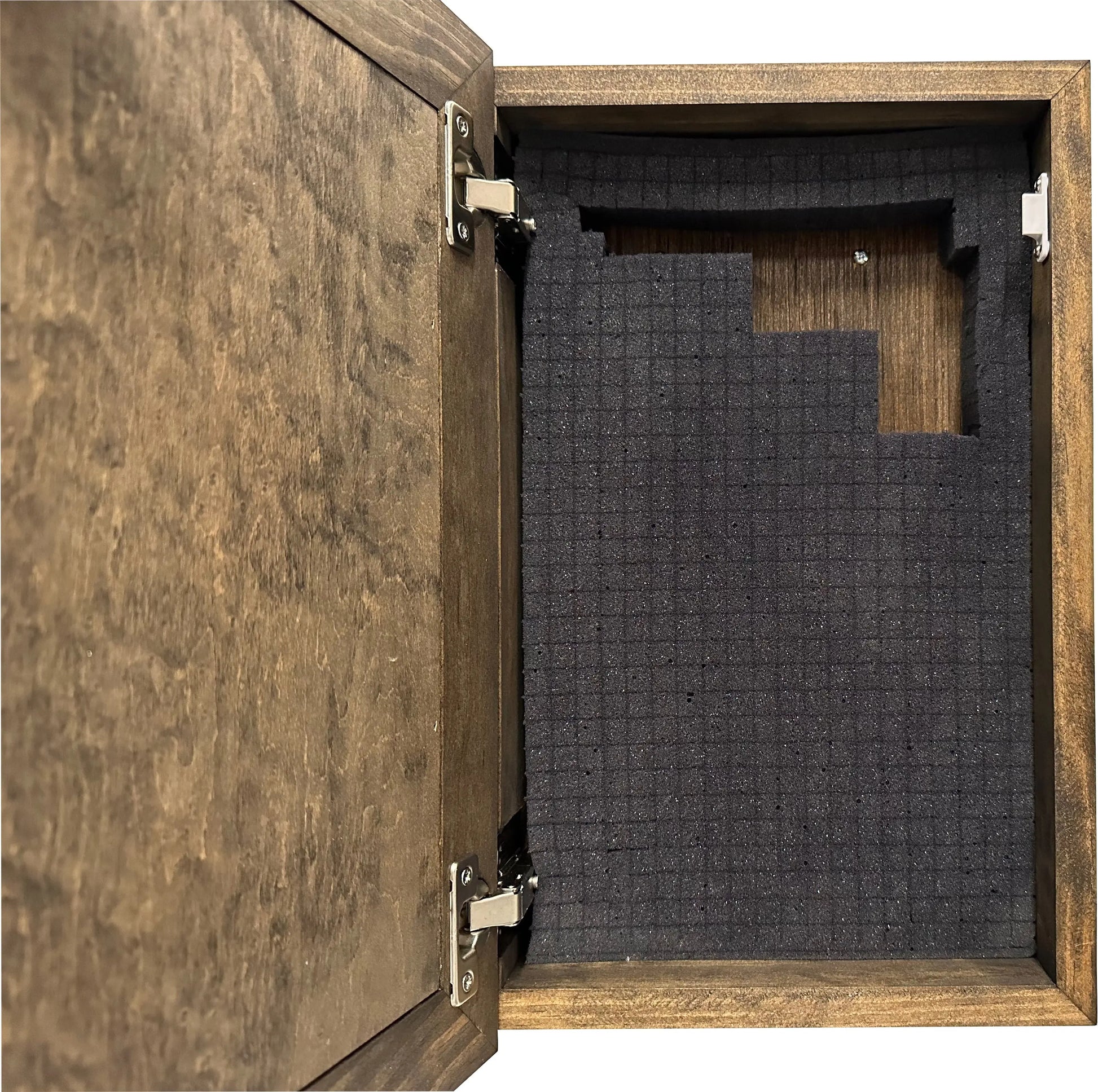 Wooden Secure Gun Safe Welcome to our Home Wall Decor (Jacobean) Bellewood Designs