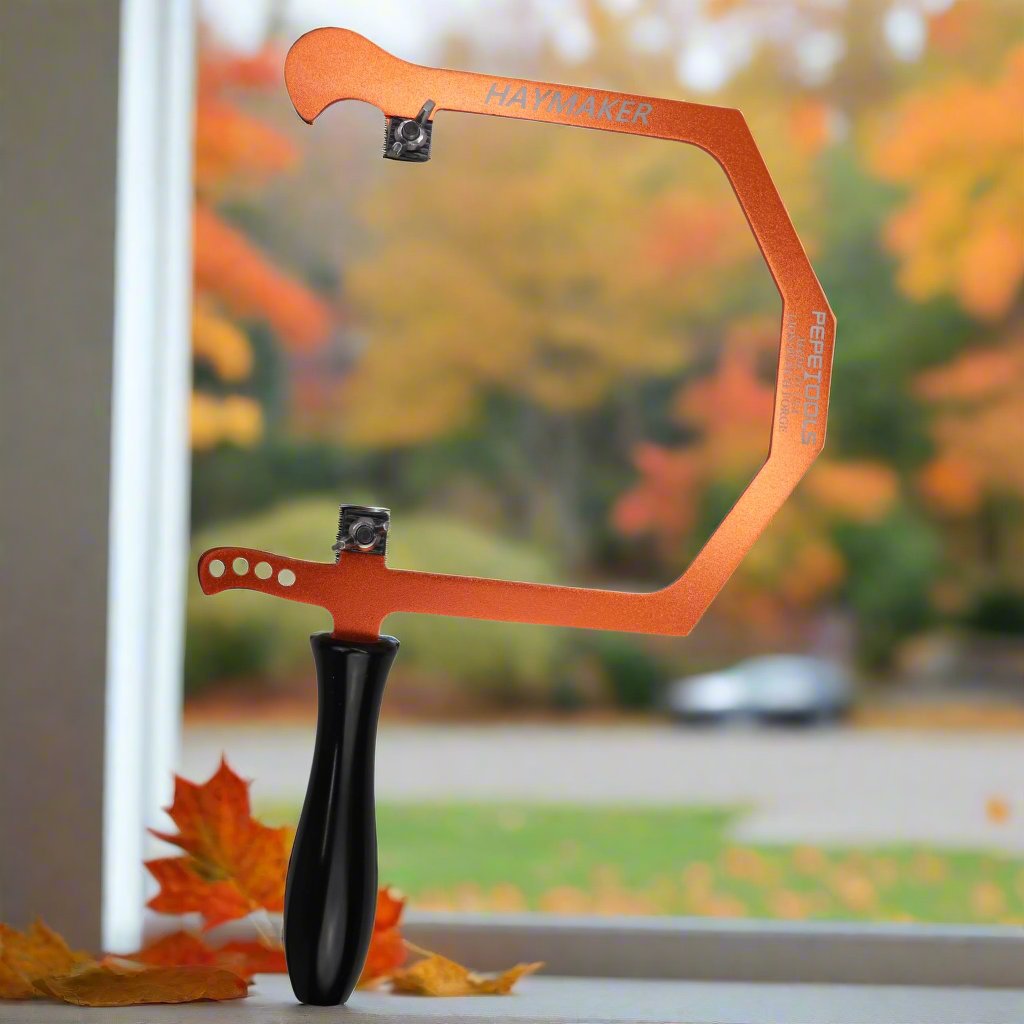 Orange with Black Handle Haymaker, Special Edition Jewelers Saw