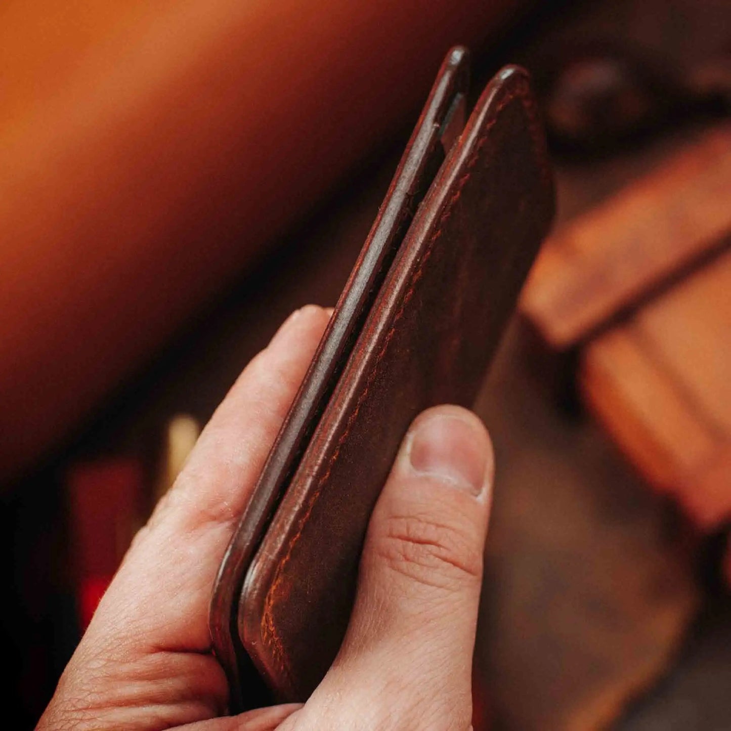 Pirate Goods Buccaneer Bifold Wallet – Slim Minimalist Leather EDC Card Holder