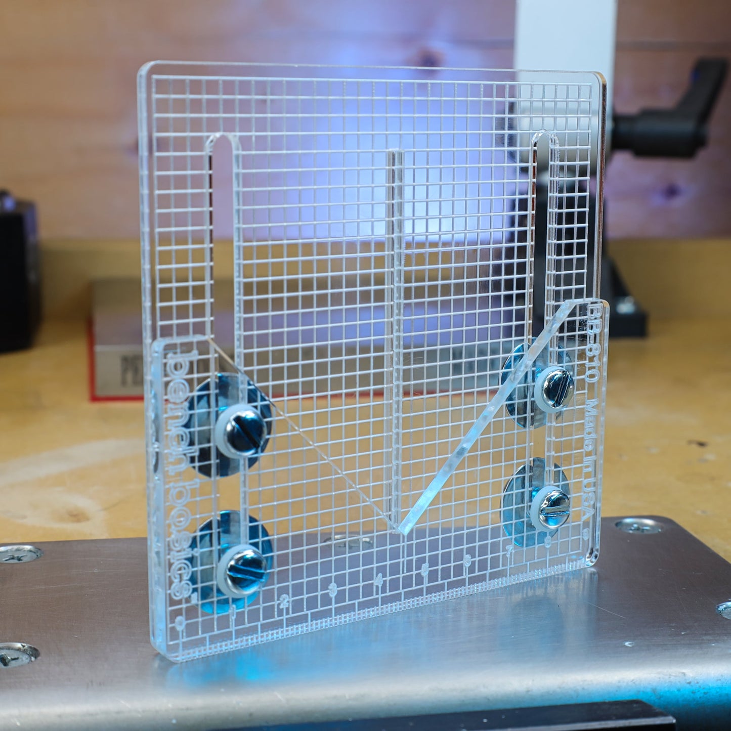 Center Finder Layout Jig