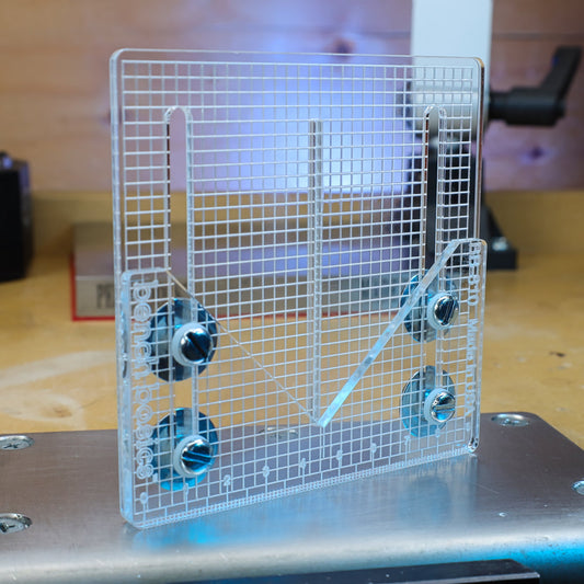 Center Finder Layout Jig